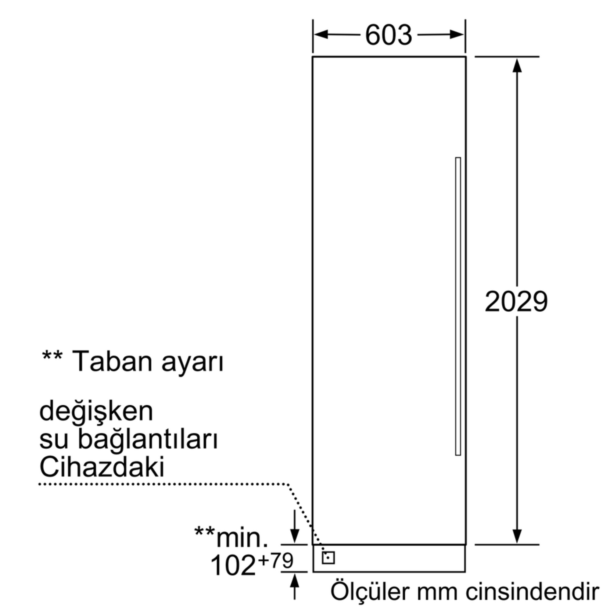 iQ700 Ankastre Derin Dondurucu