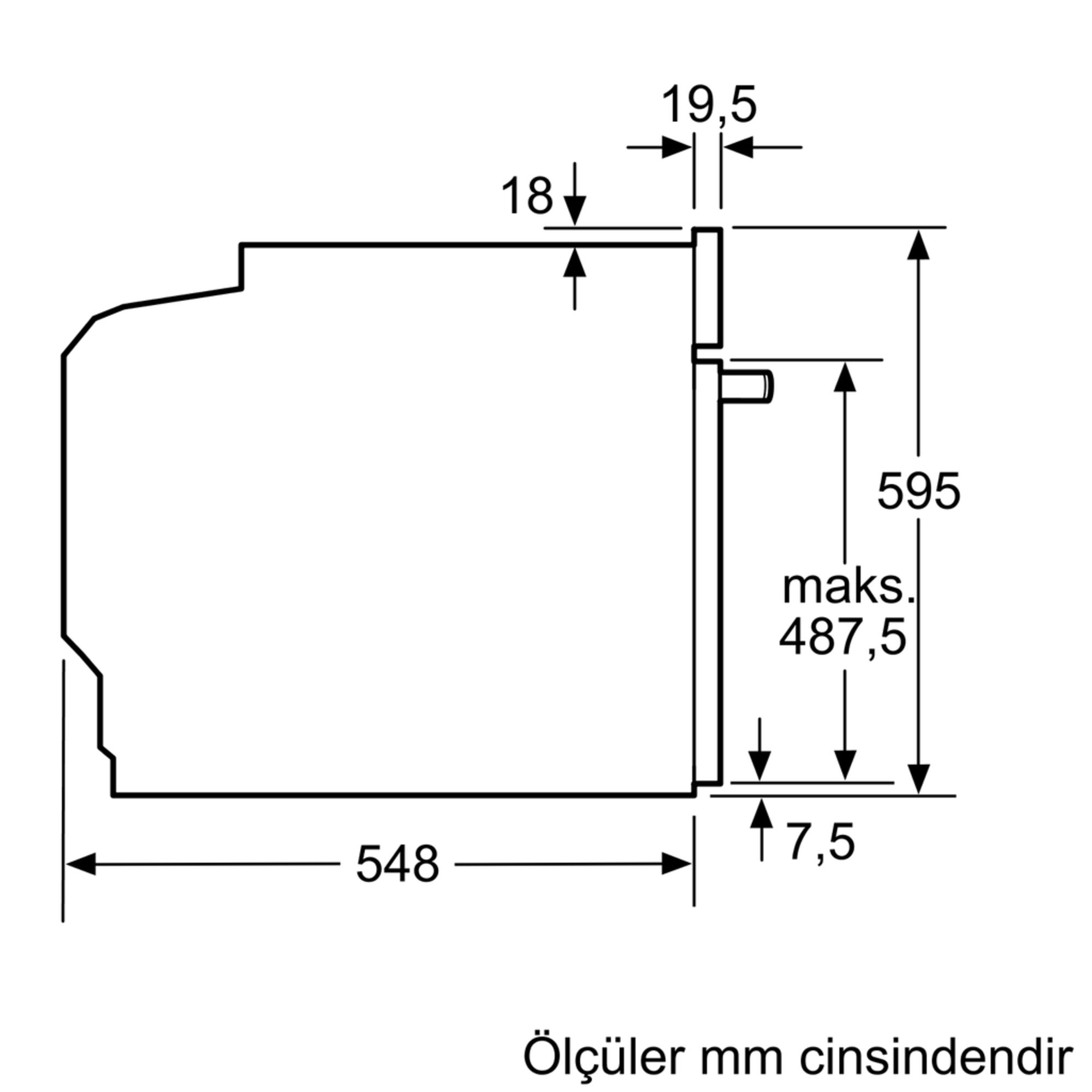 iQ700 Ankastre Fırın paslanmaz çelik