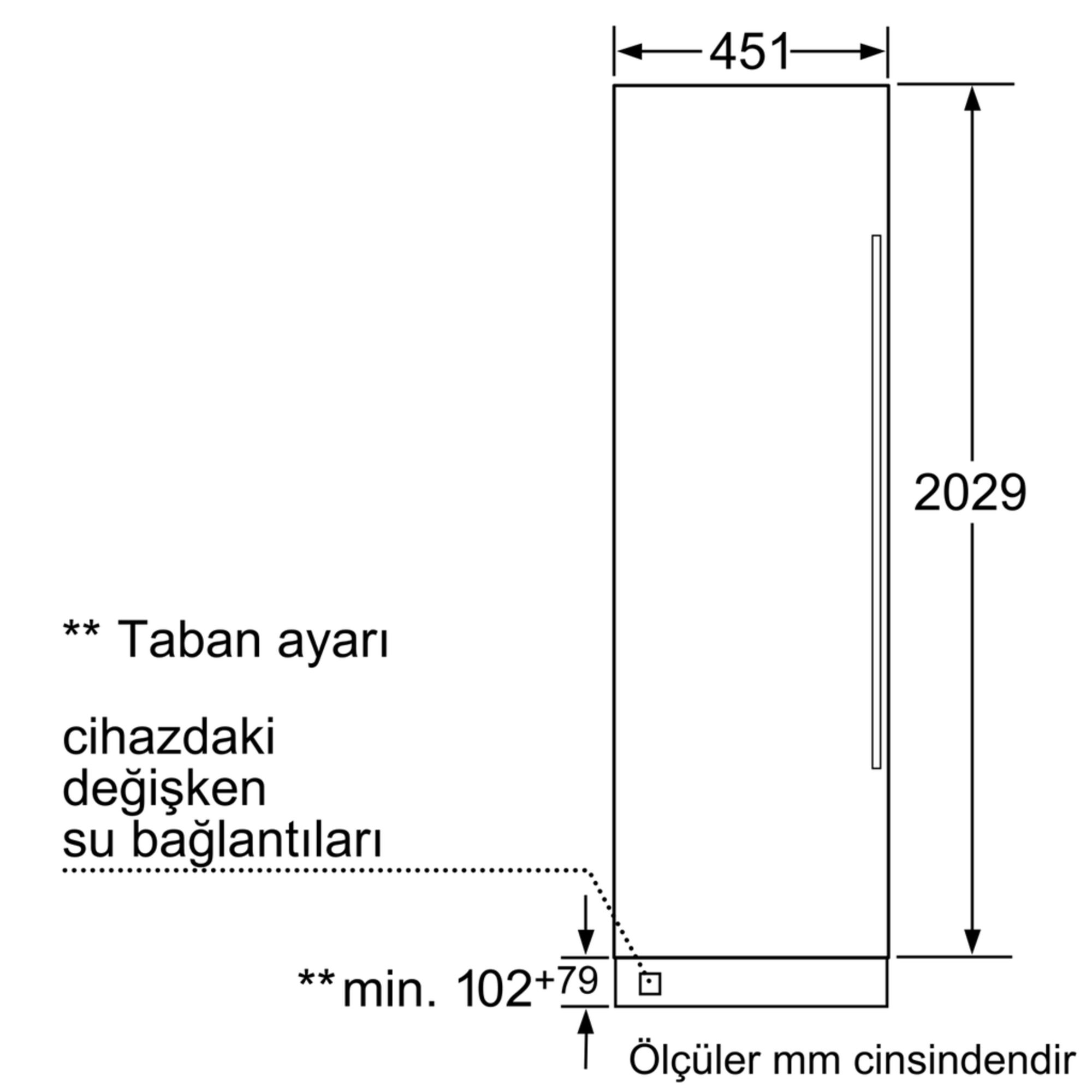 iQ700 Ankastre Derin Dondurucu