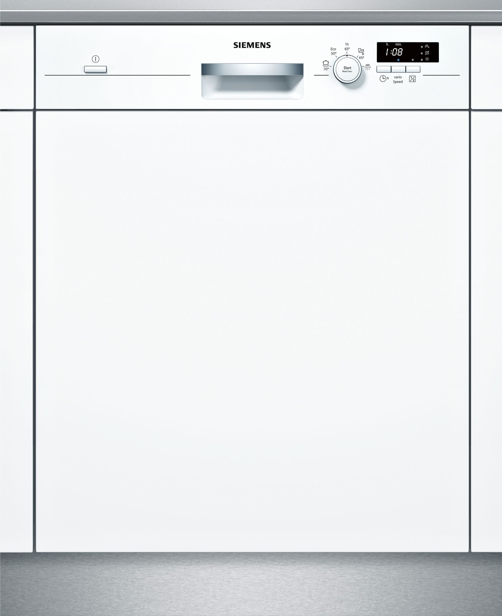 iQ100 Yarı Ankastre Bulaşık Makinesi 60 cm Beyaz