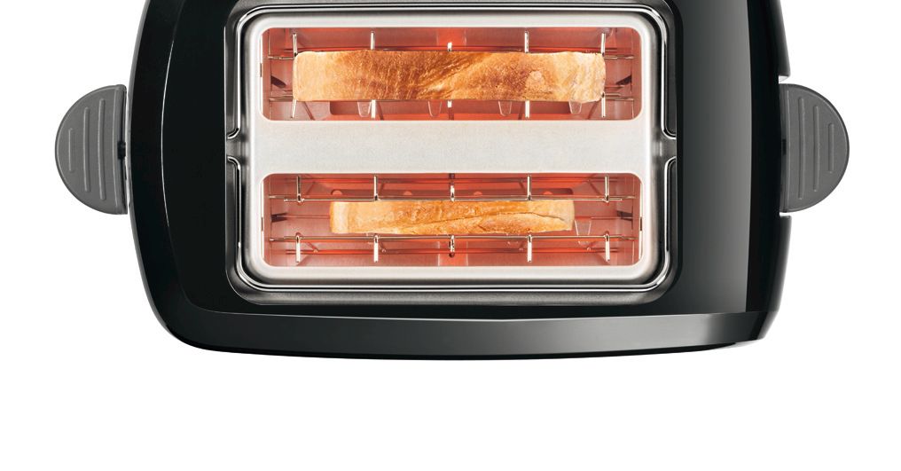 Compact toaster series 300 siyah