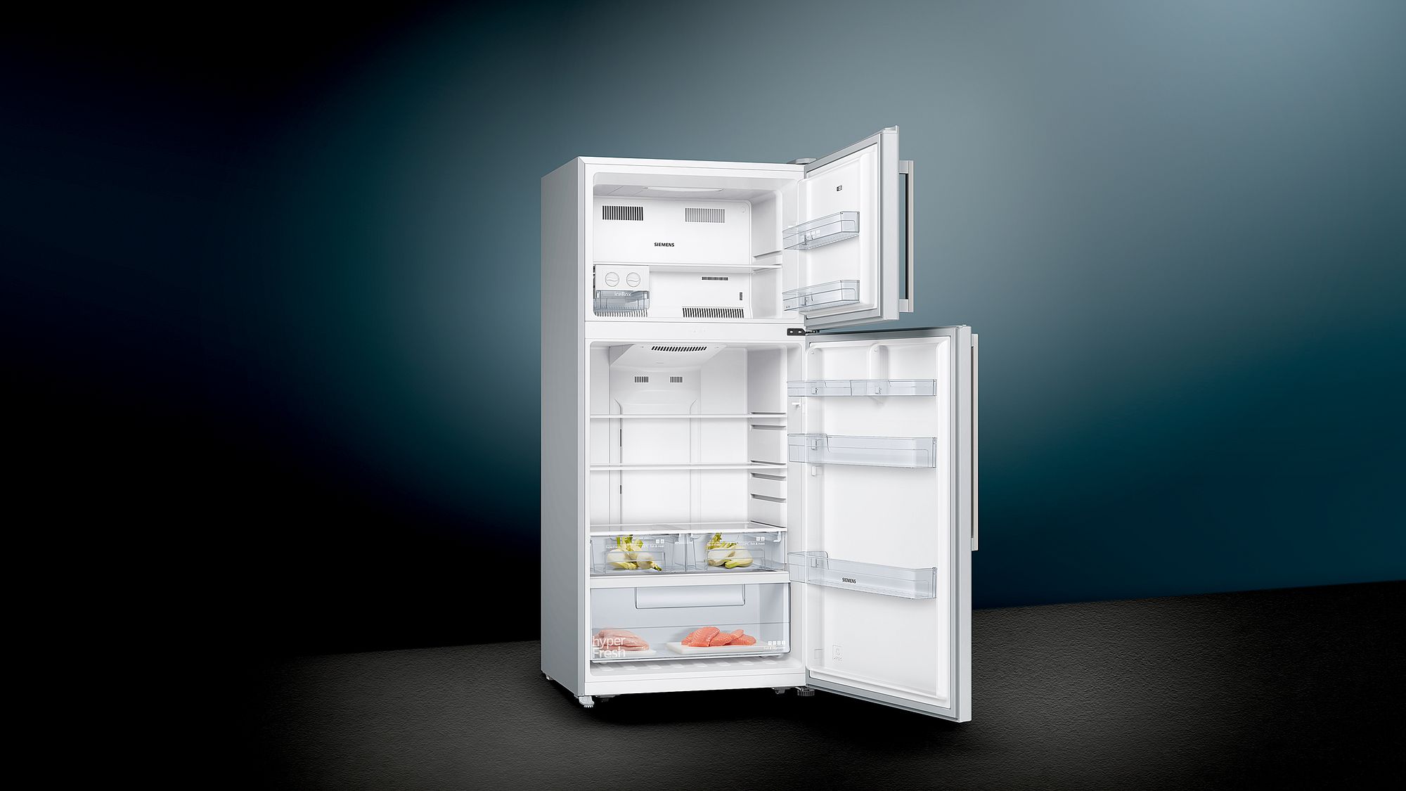 iQ300 Üstten Donduruculu Buzdolabı 175.6 x 79 cm Kolay temizlenebilir Inox