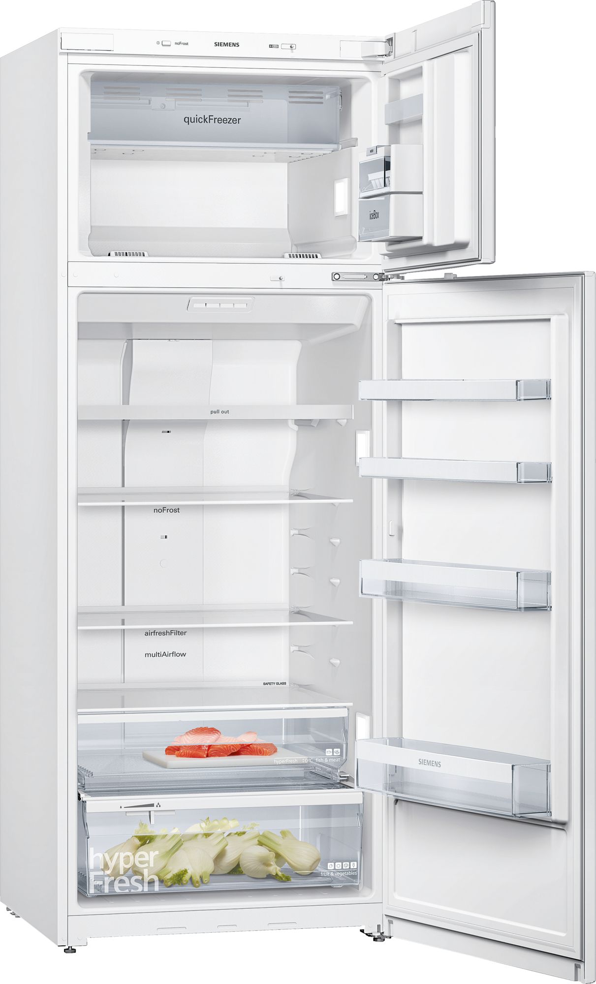iQ300 Üstten Donduruculu Buzdolabı 186 x 70 cm Beyaz