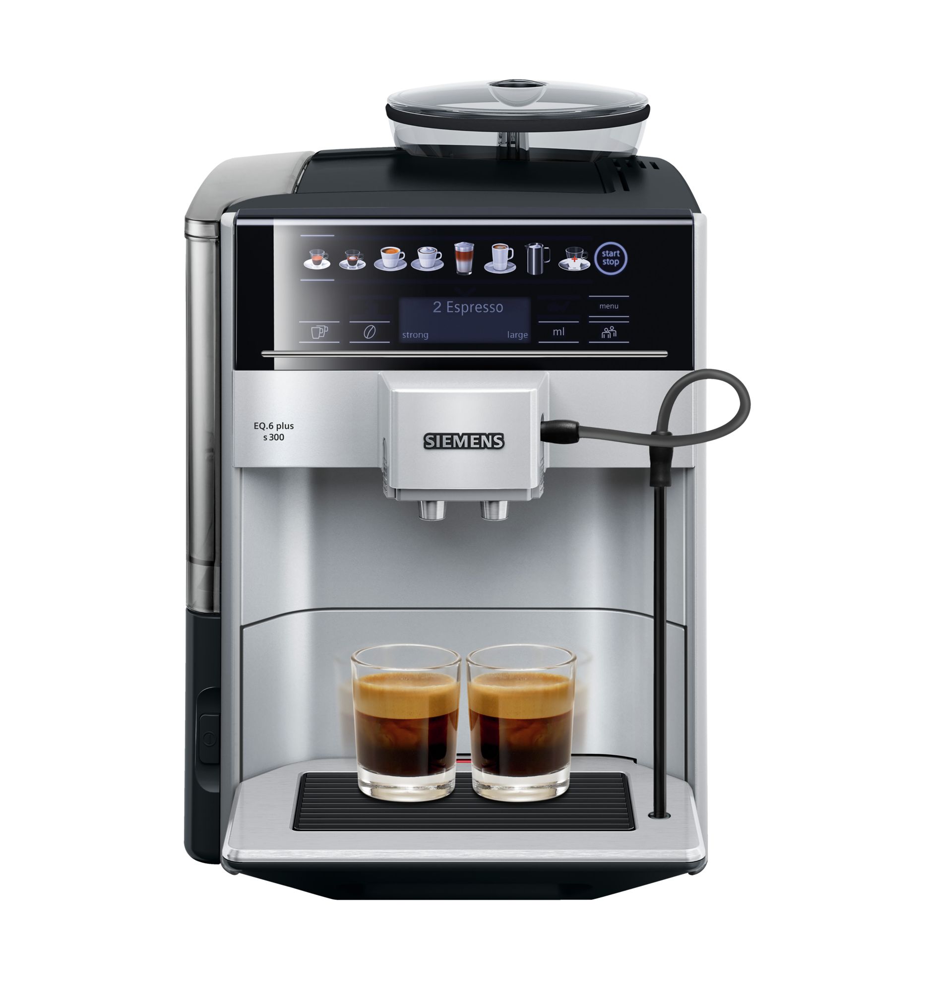 Fully automatic coffee machine EQ.6 plus s300 Gümüş