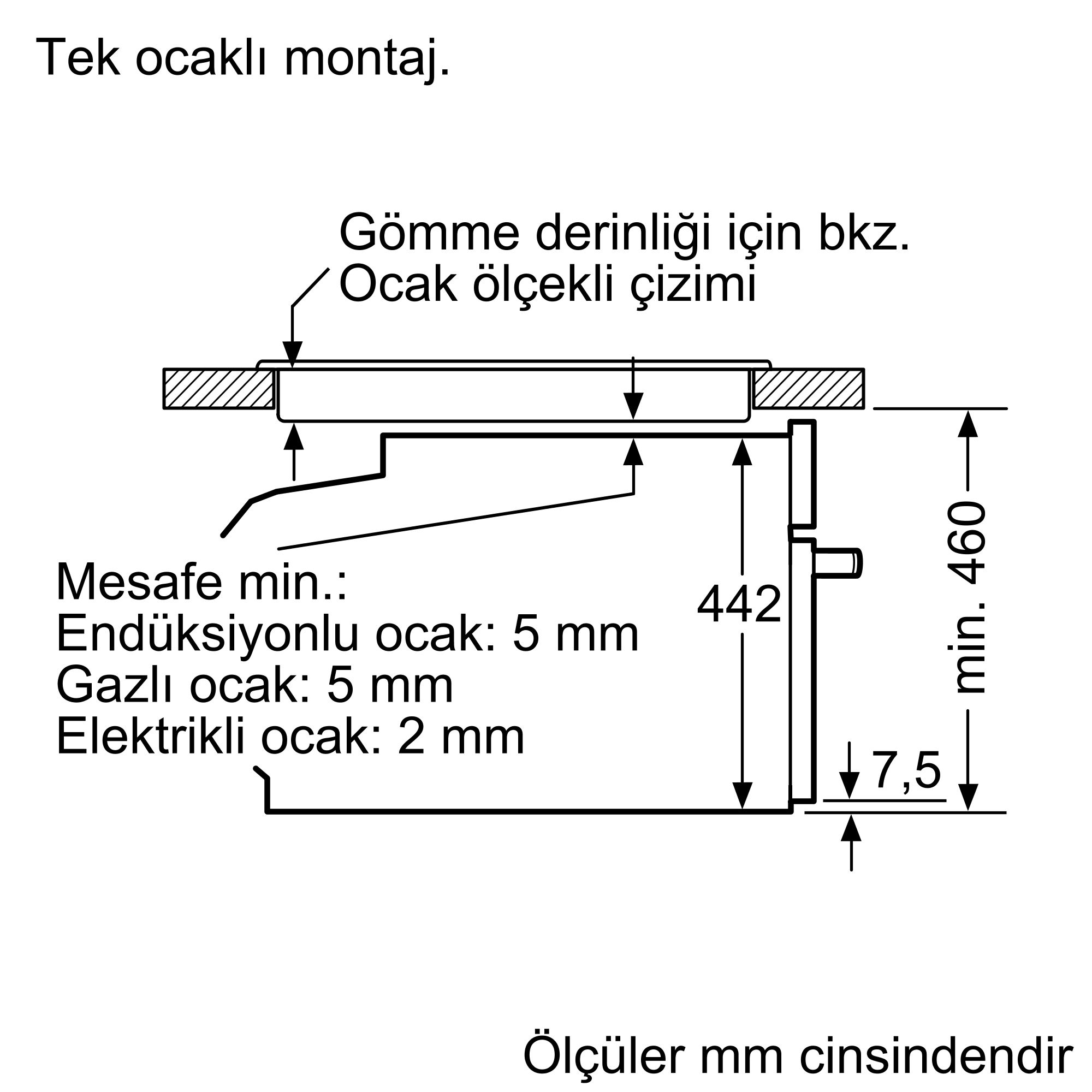 iQ700 Mikrodalga Fonksiyonlu Kompakt Ankastre Fırın paslanmaz çelik