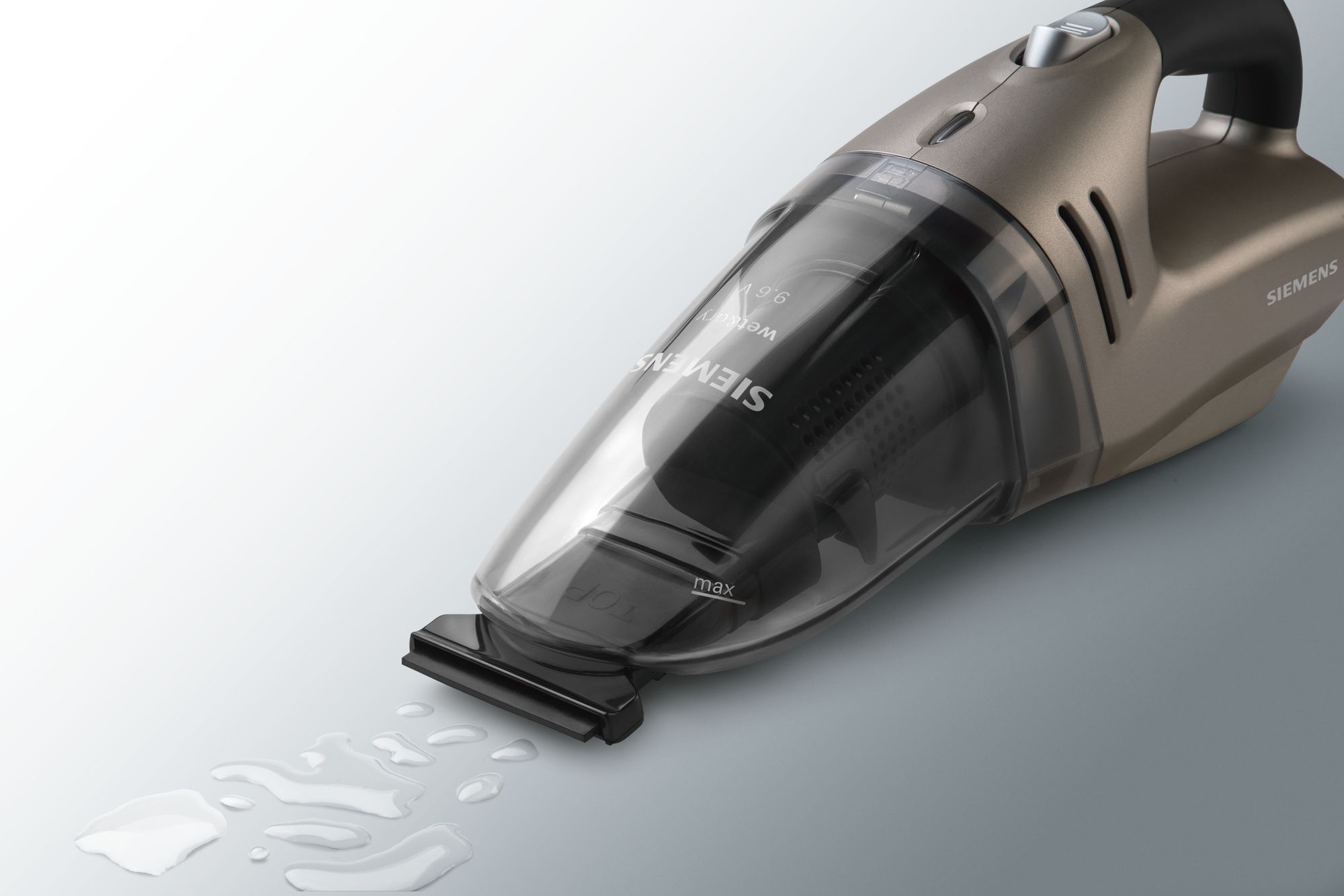 Wet and dry vacuum cleaner Handheld, 9.6V, Wet&Dry Bej