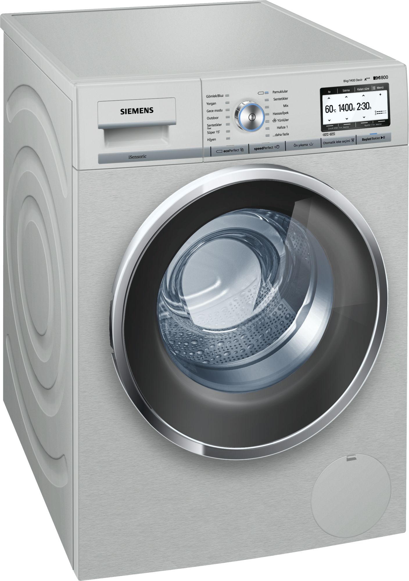 iQ800 Çamaşır Makinası 8 kg 1400 dev./dak
