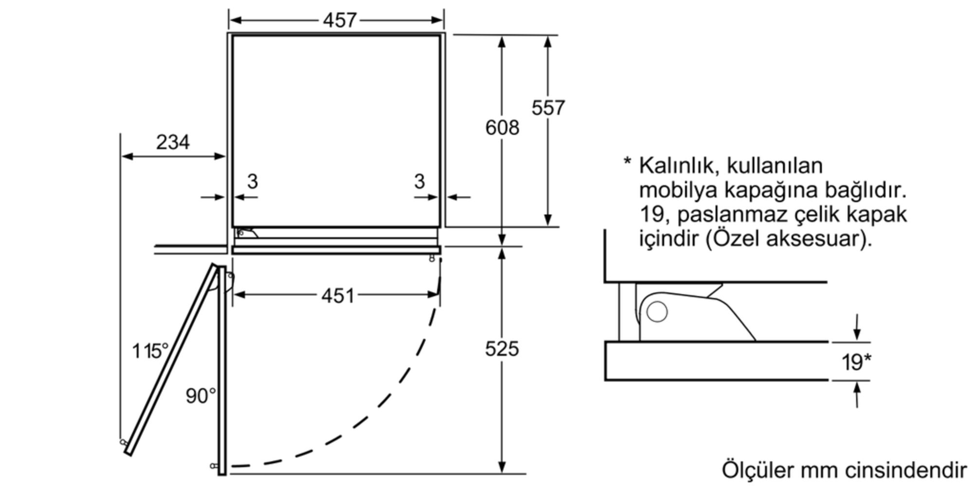 iQ700 Ankastre Derin Dondurucu