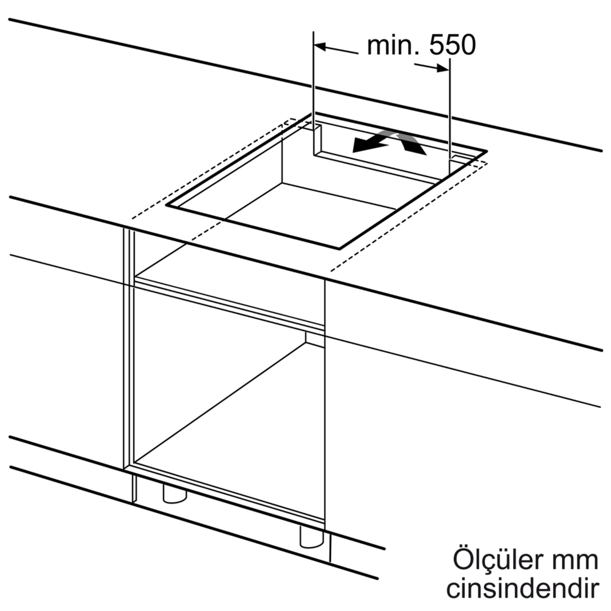 iQ100 İndüksiyonlu Ocak 60 cm