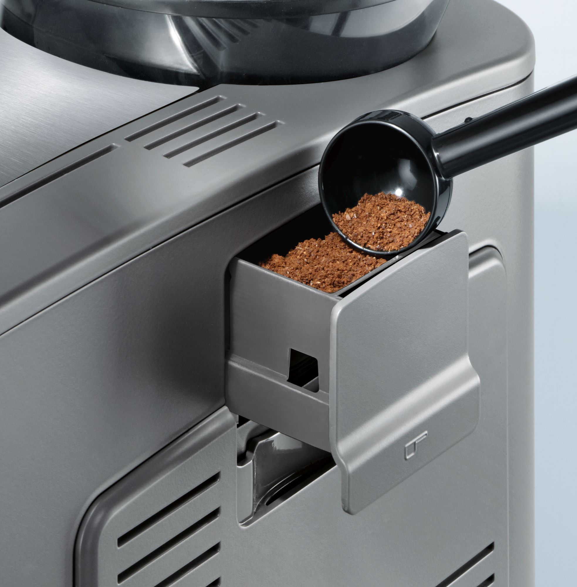 Fully automatic coffee machine ROW-Variante Gümüş