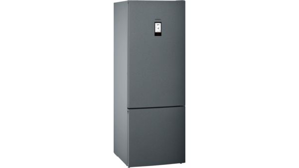iQ500 Alttan Donduruculu Buzdolabı siyah