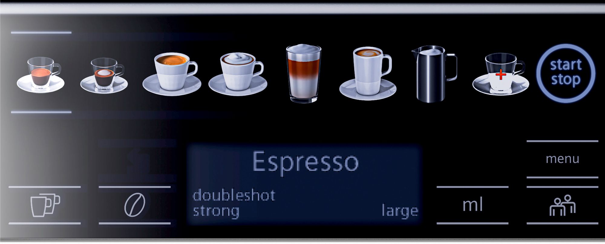 Fully automatic coffee machine EQ.6 plus s300 Gümüş