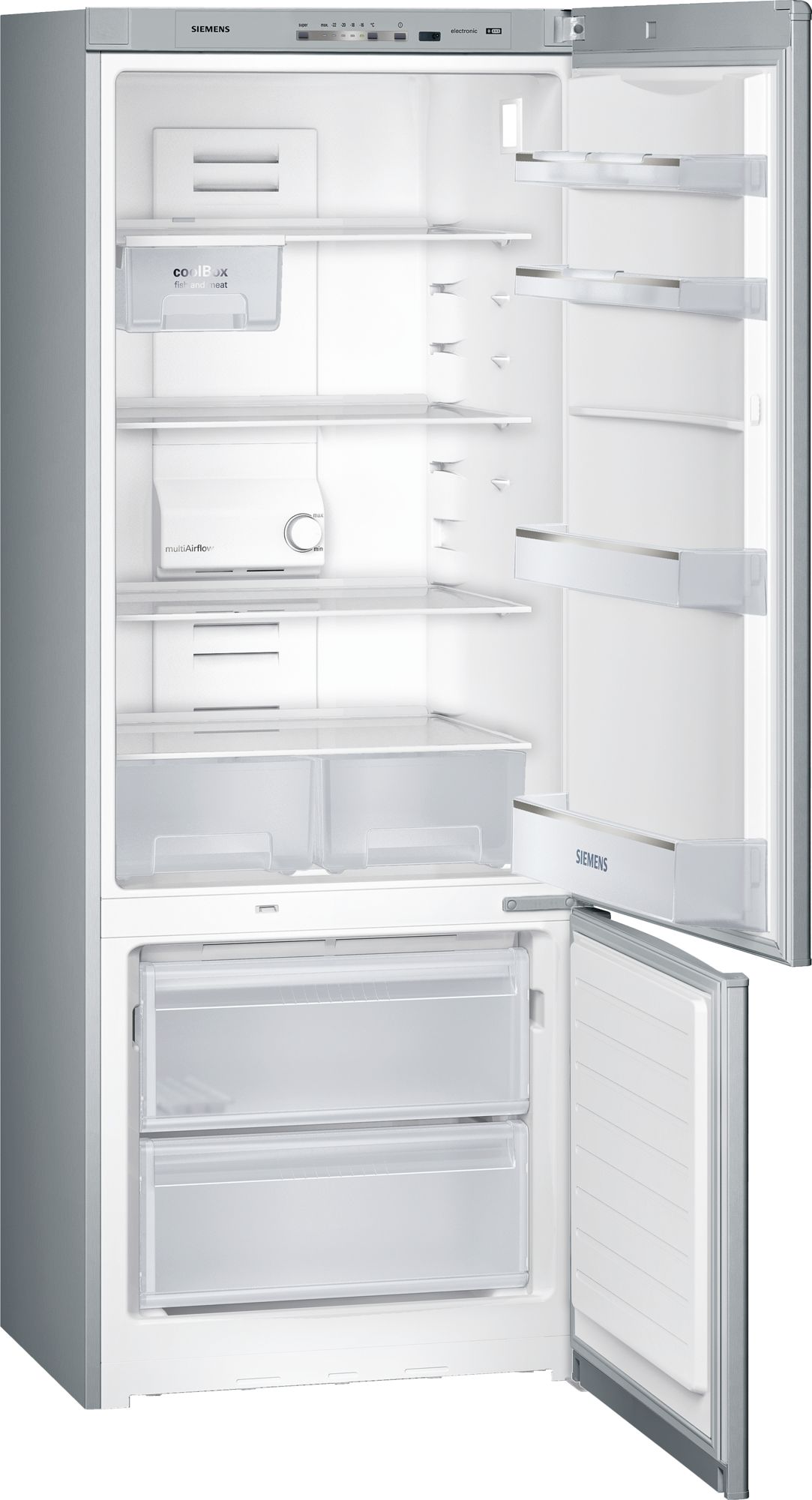 iQ100 Alttan Donduruculu Buzdolabı 185 x 70 cm Kolay temizlenebilir Inox