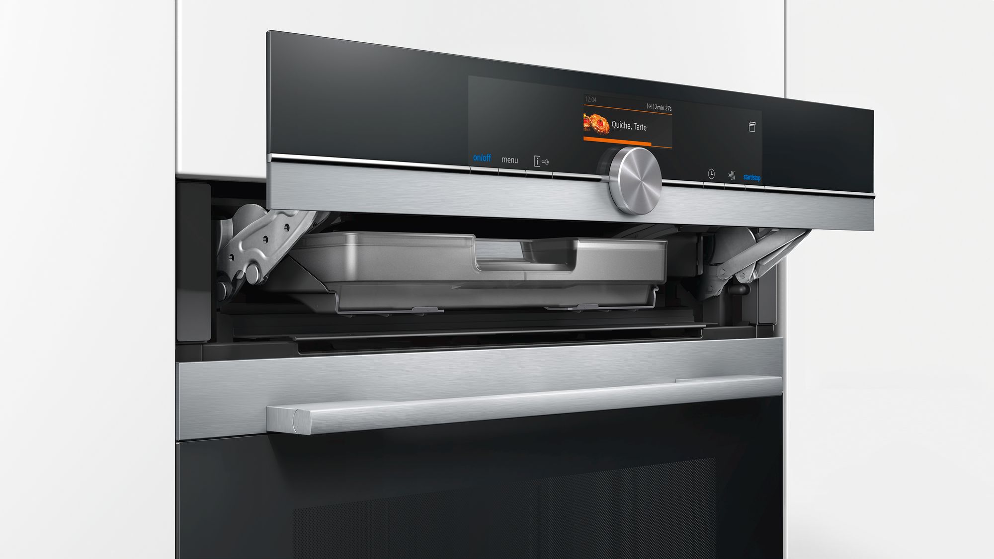 iQ700 Built-in oven with steam function paslanmaz çelik