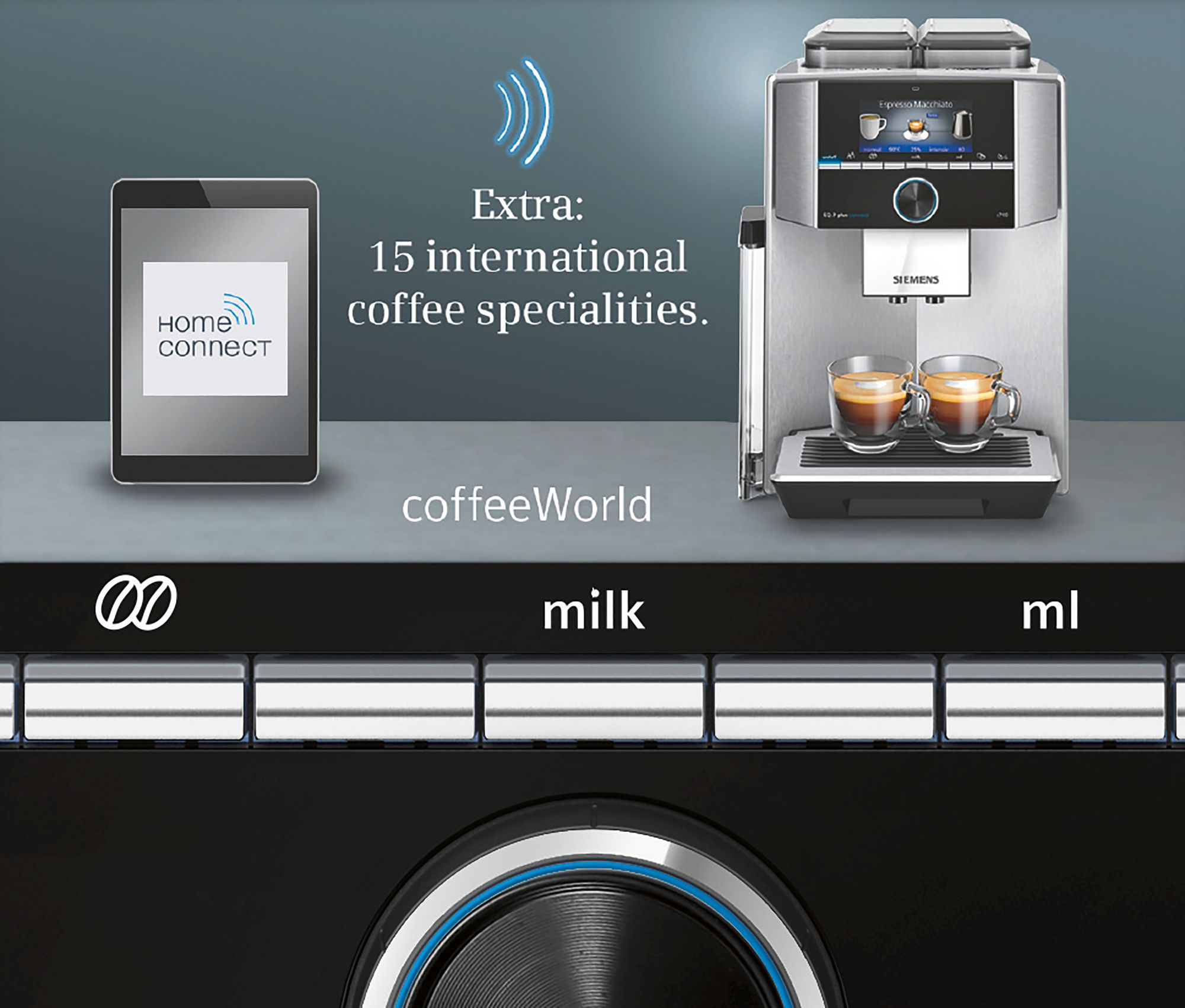 Fully automatic coffee machine EQ.9 plus connect s700 siyah