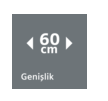 iQ100 Gazlı Ocak 60 cm