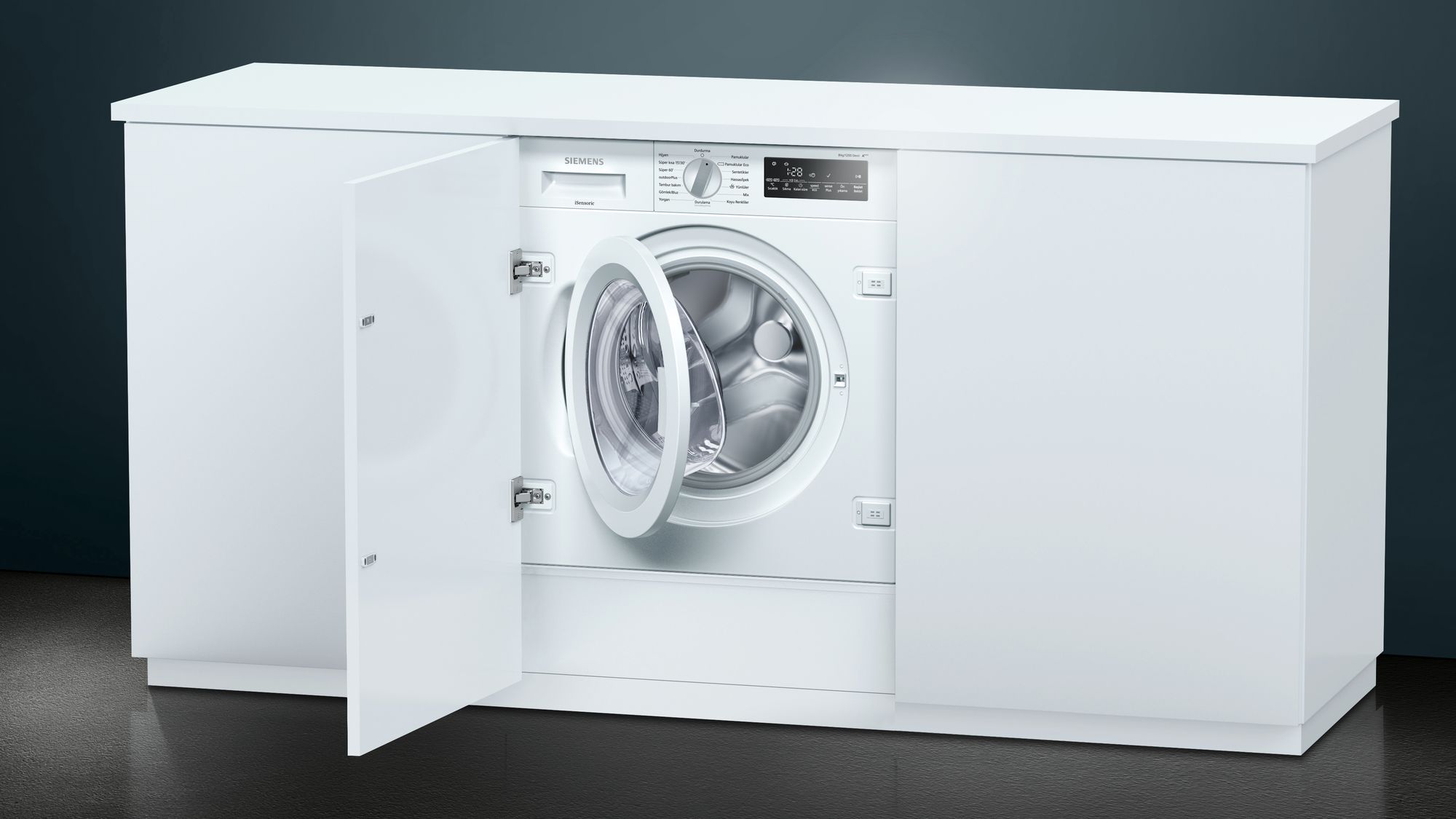iQ700 Çamaşır Makinası 8 kg 1200 dev./dak.