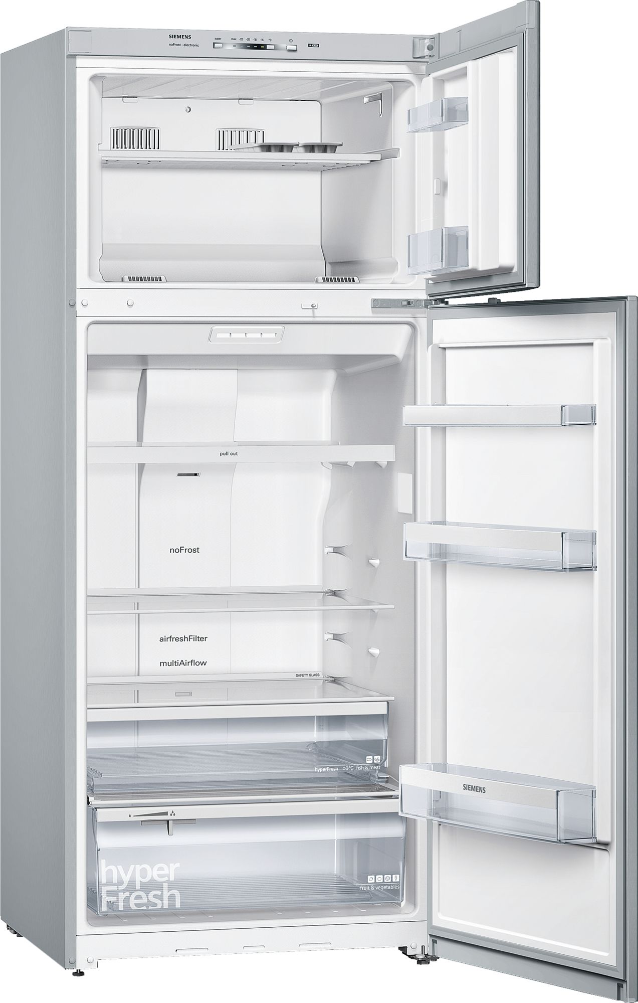 iQ300 Üstten Donduruculu Buzdolabı Inox görünümlü