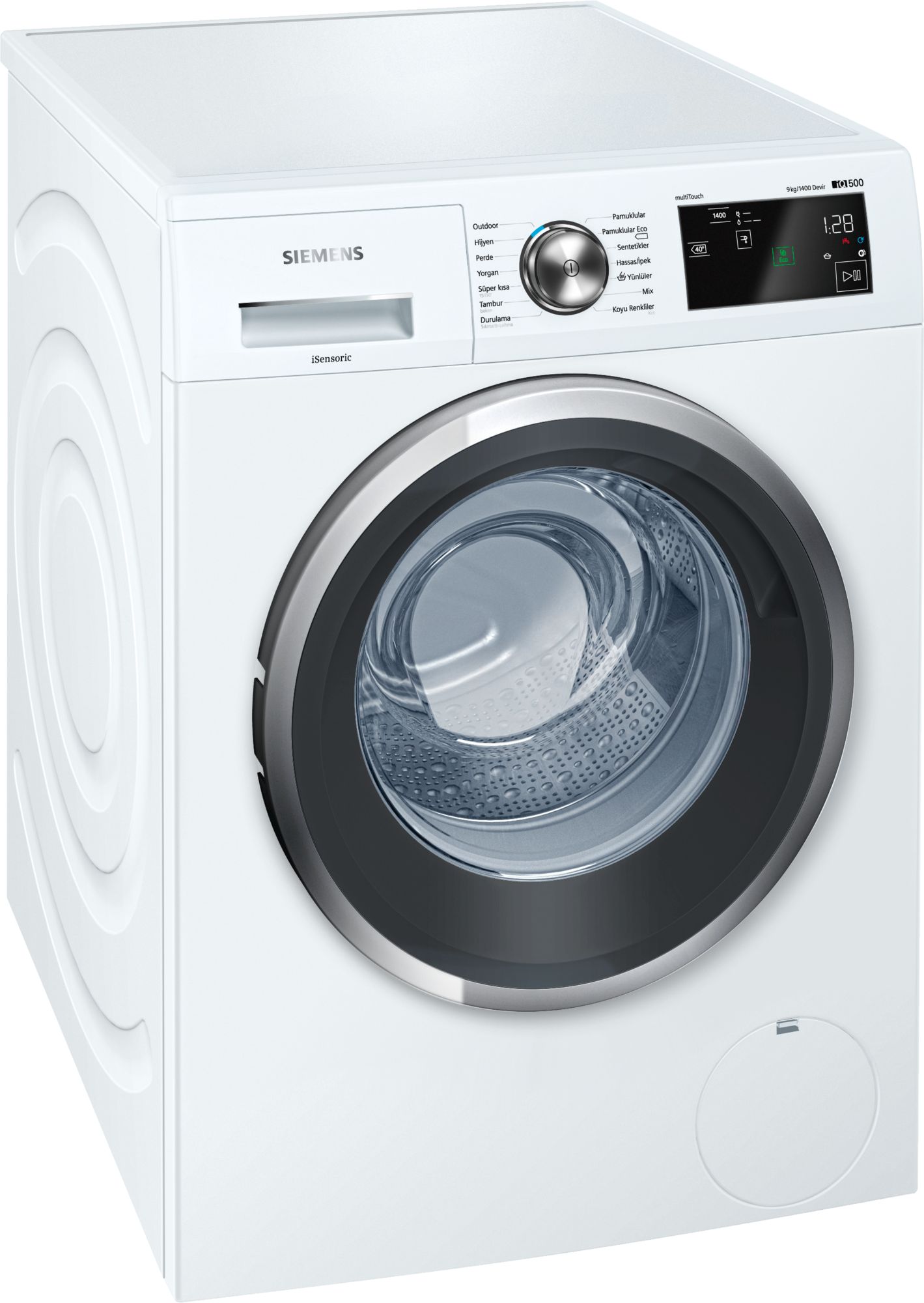 iQ500 Çamaşır Makinası 9 kg 1400 dev./dak.