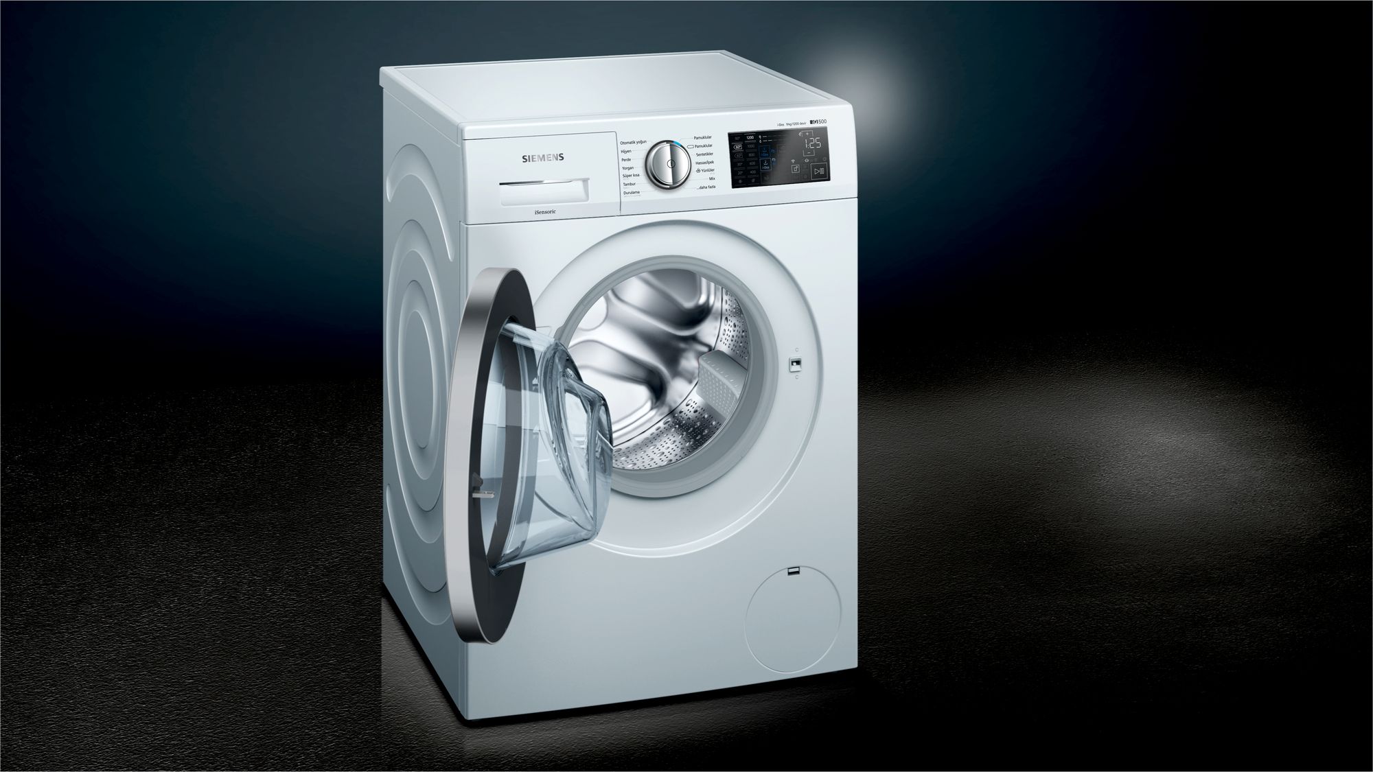 iQ500 Çamaşır Makinası 9 kg 1200 dev./dak.