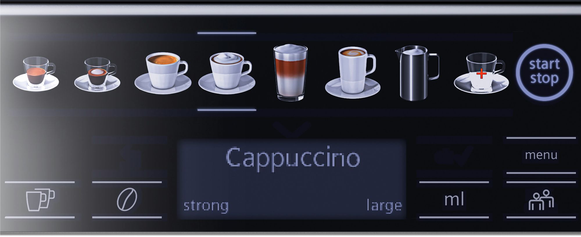 Fully automatic coffee machine EQ.6 plus s300 Gümüş