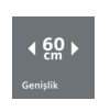 iQ100 Gazlı Ocak 60 cm