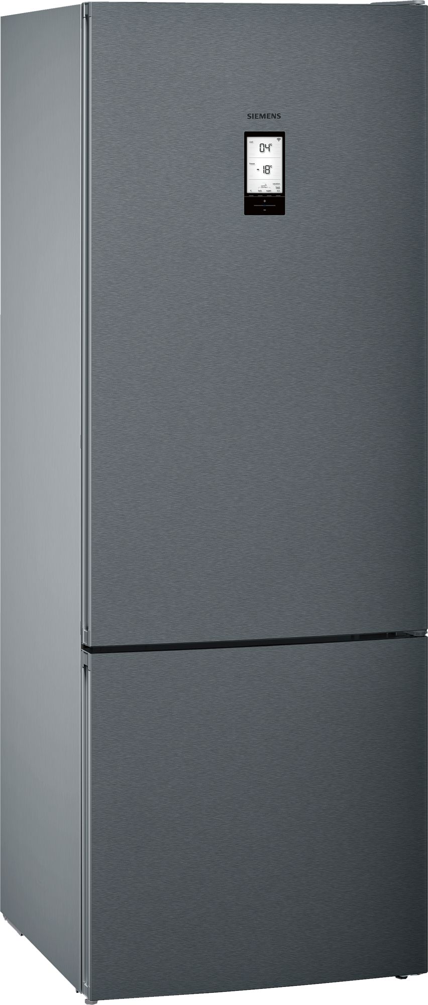iQ500 Alttan Donduruculu Buzdolabı siyah