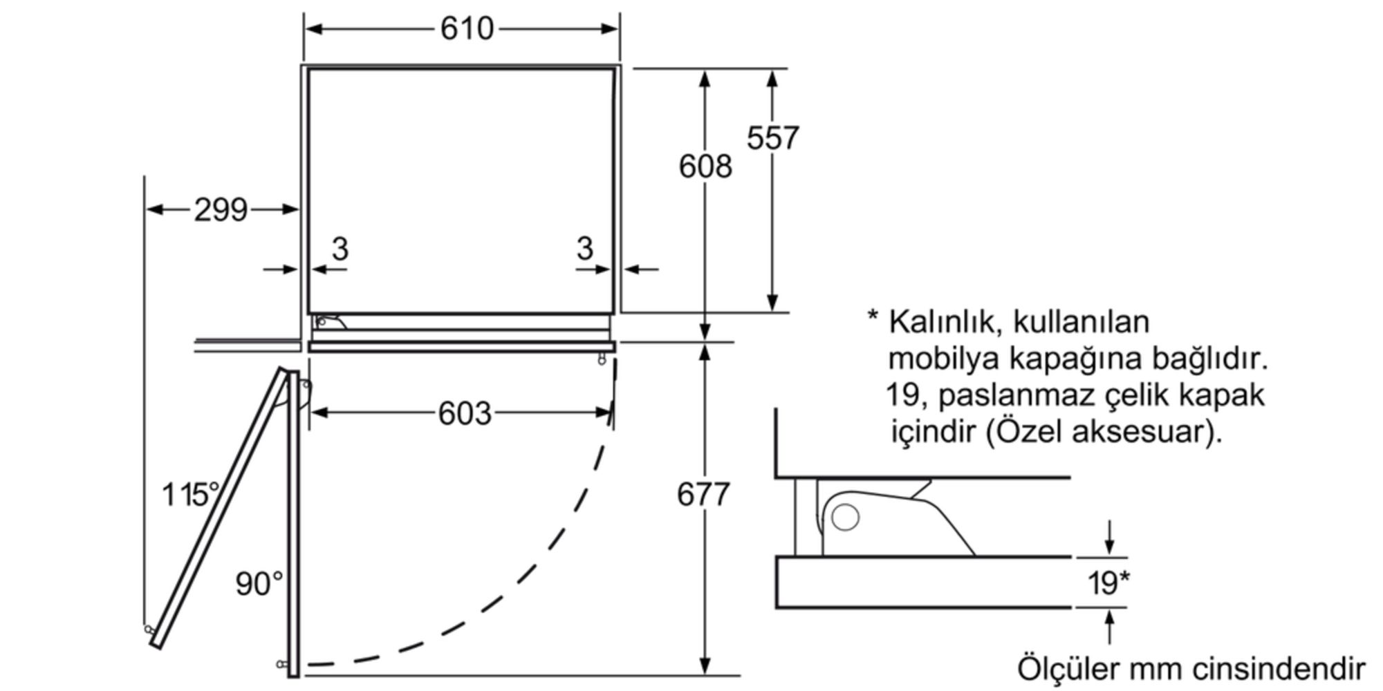 iQ700 Ankastre Derin Dondurucu