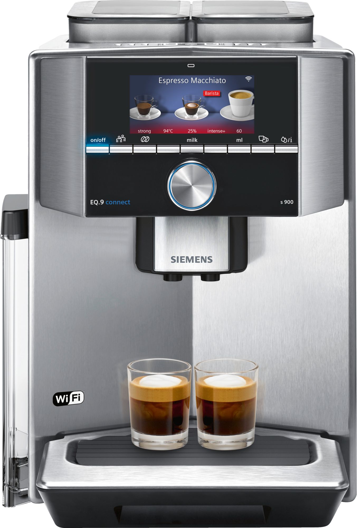 Fully automatic coffee machine EQ.9 s900 Paslanmaz çelik