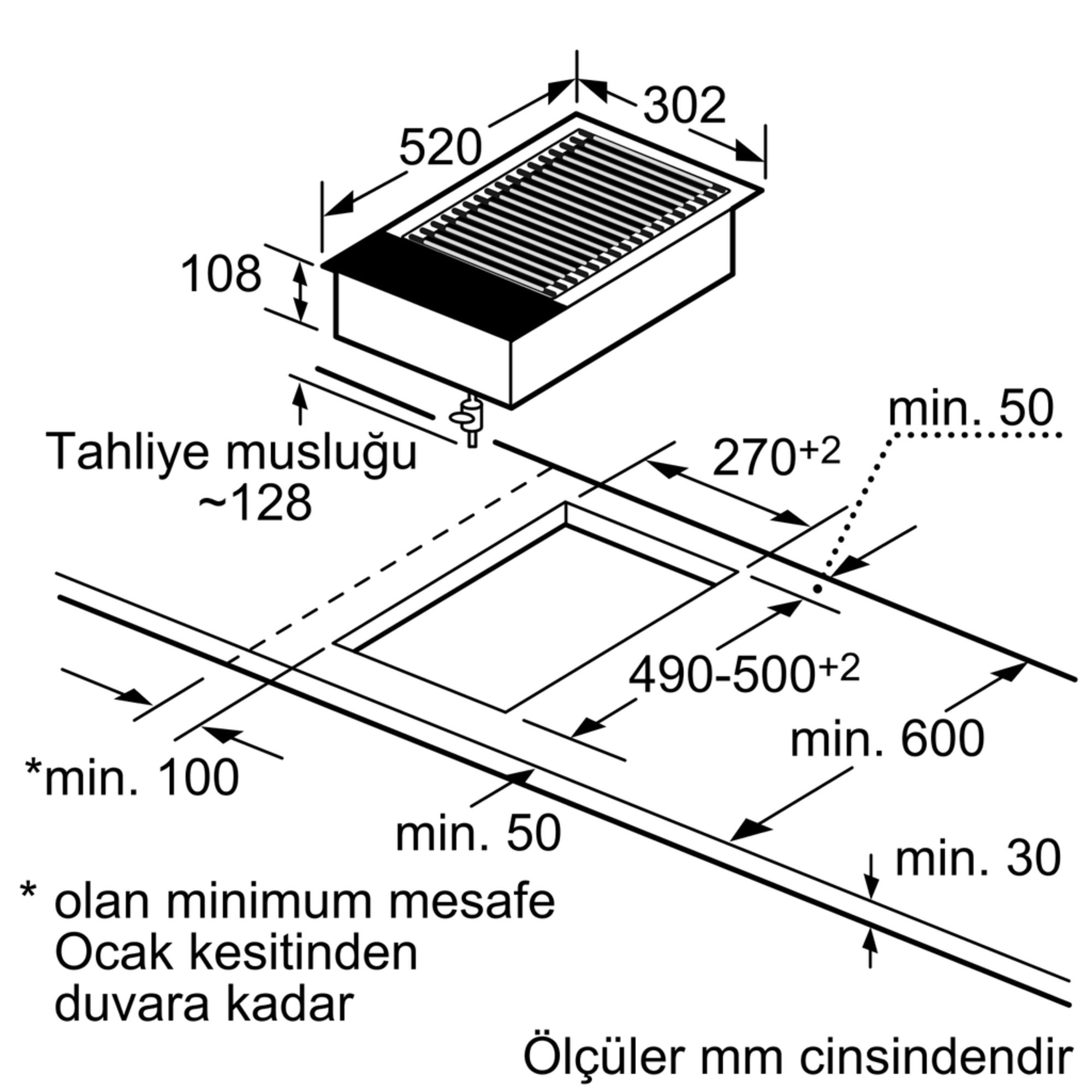 iQ500 Domino Grill