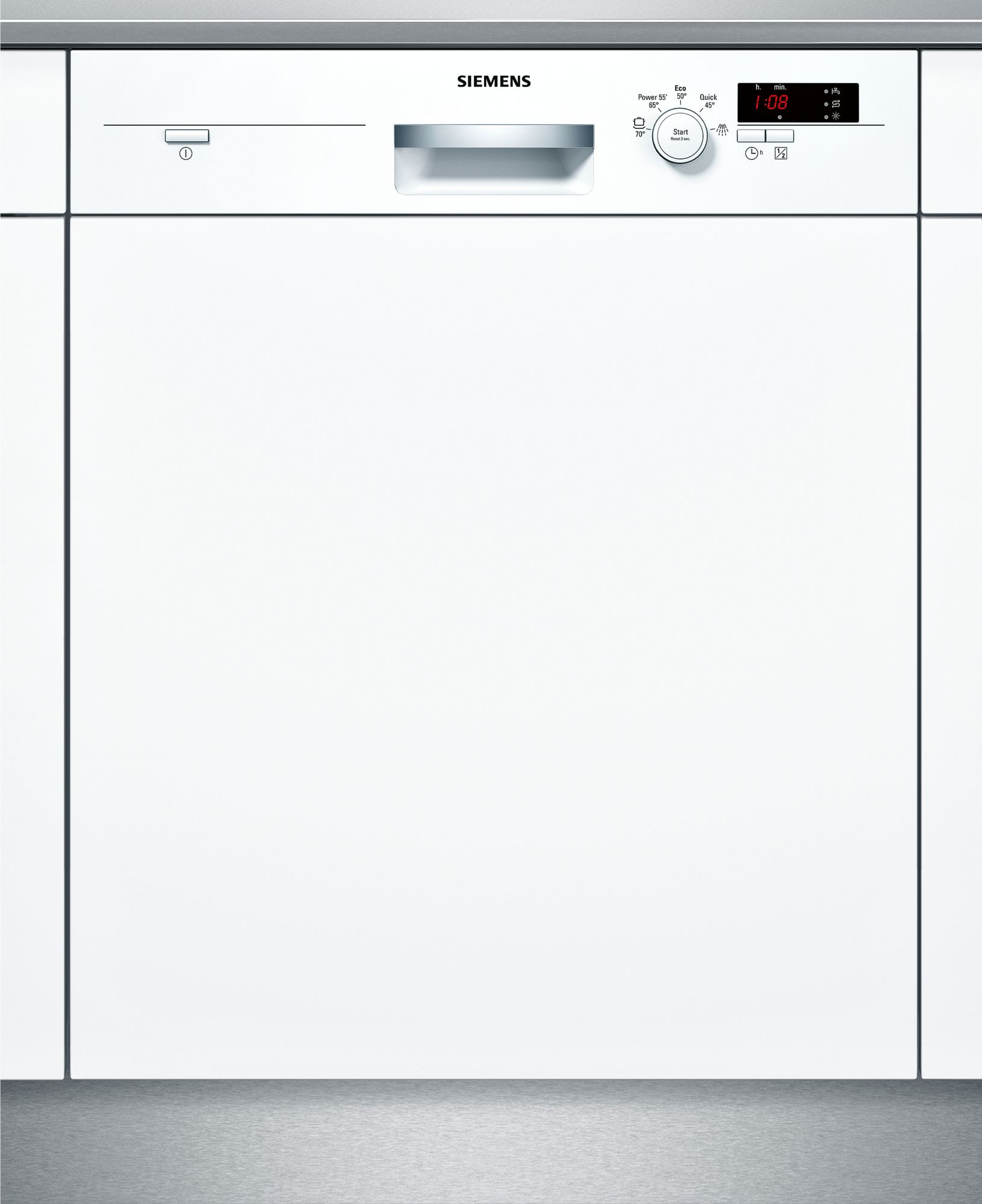 iQ300 Yarı Ankastre Bulaşık Makinesi 60 cm Beyaz