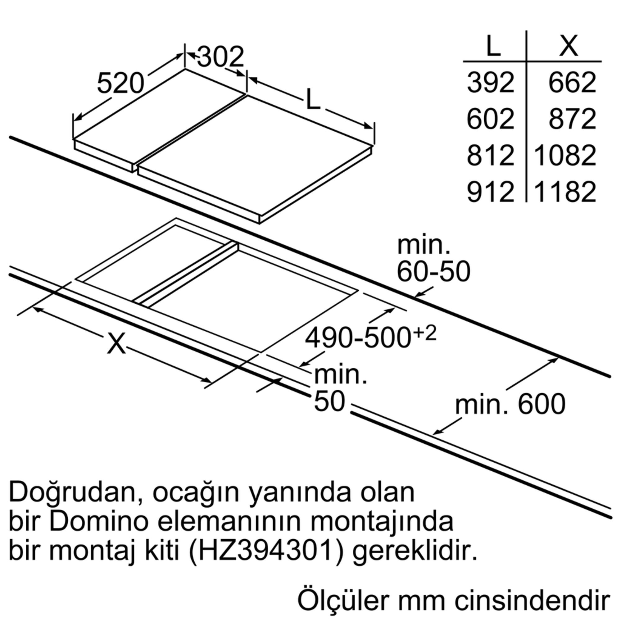 iQ500 Domino Grill