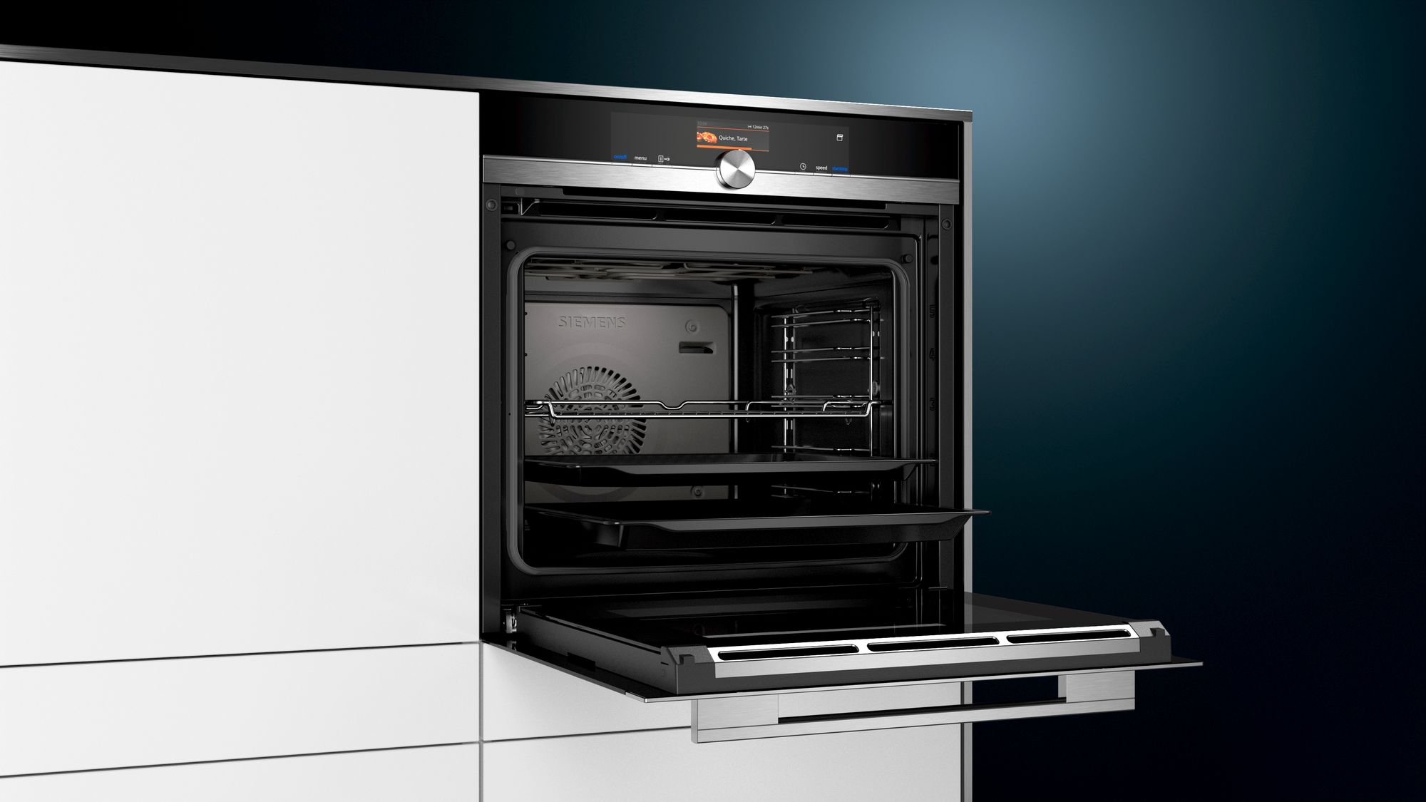 iQ700 Built-in oven with steam function paslanmaz çelik