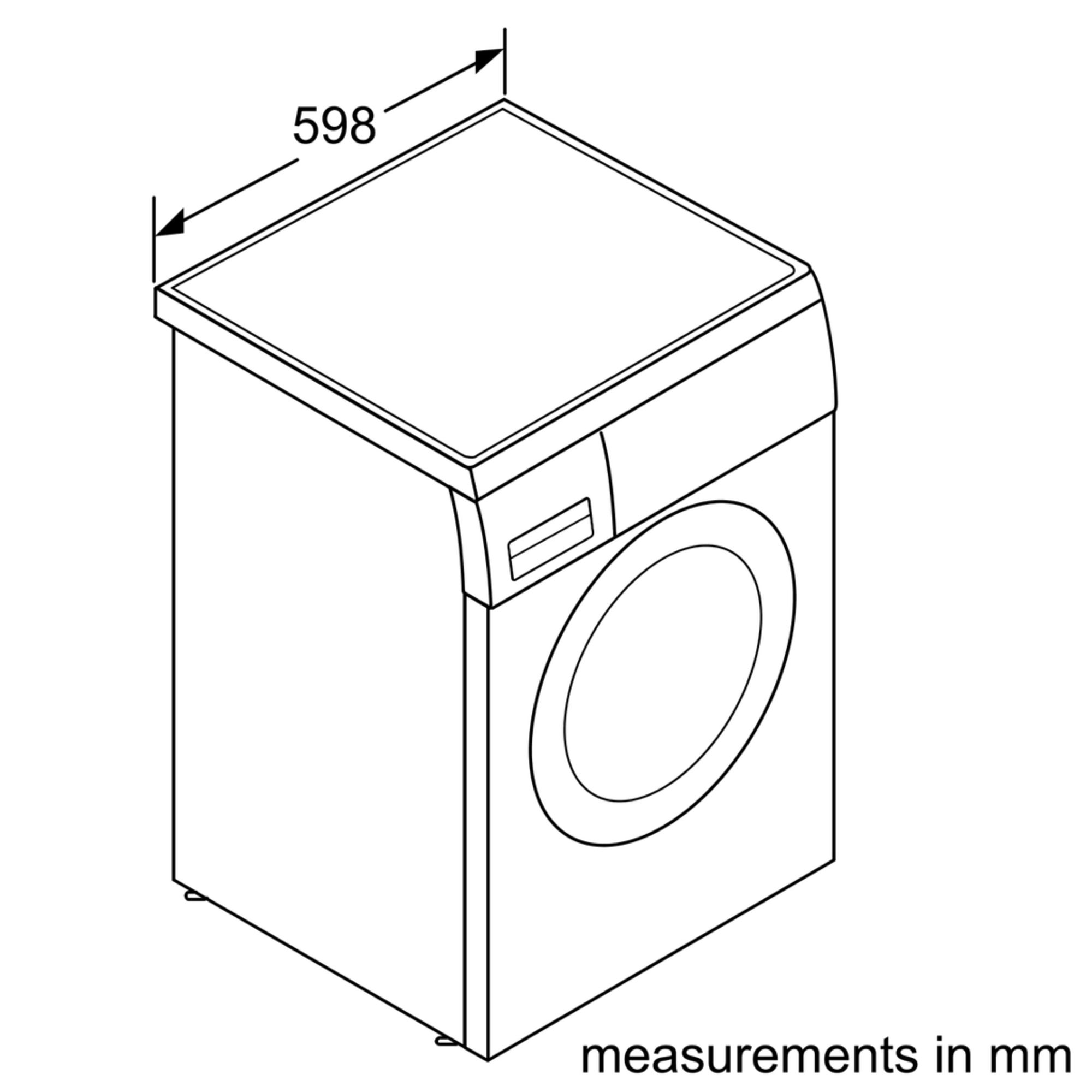 iQ500 Çamaşır Makinası 8 kg 1200 dev./dak.