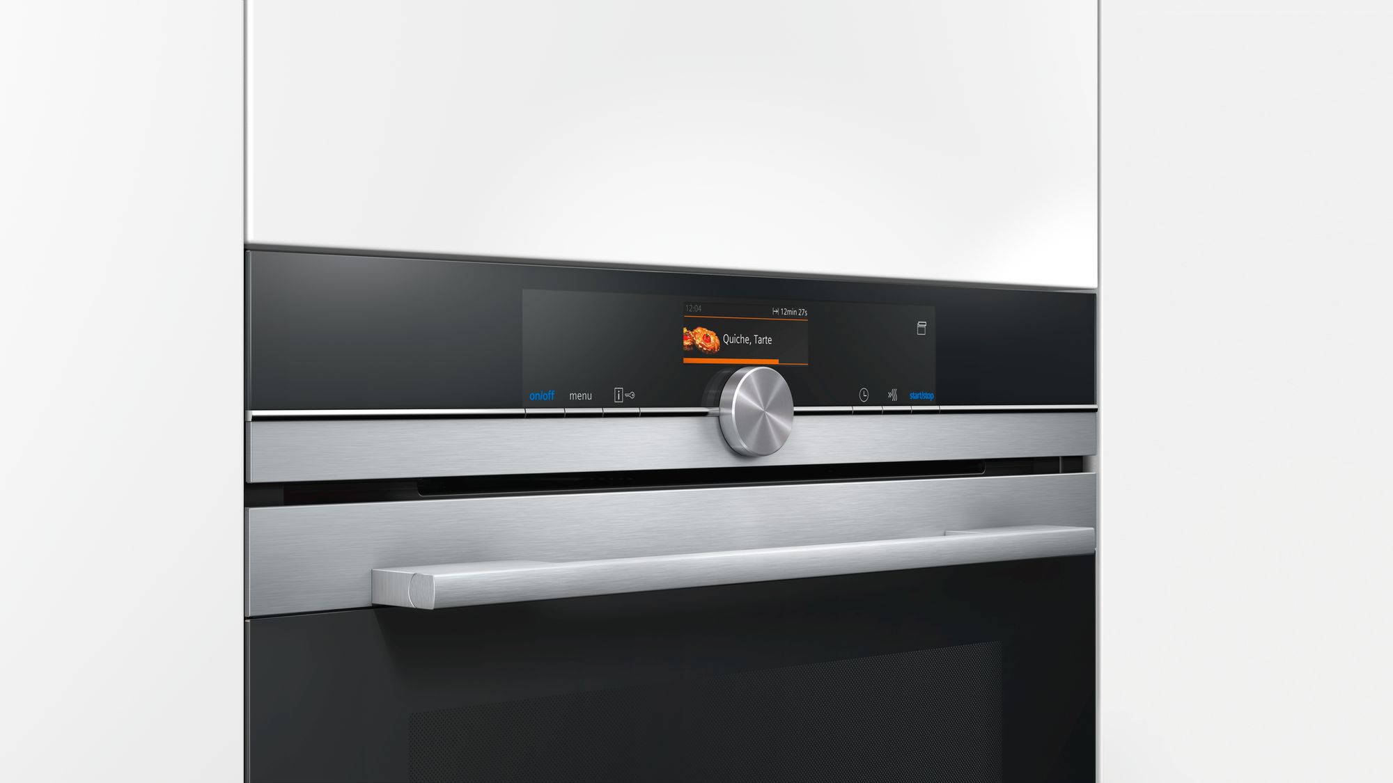 iQ700 Built-in oven with steam function paslanmaz çelik