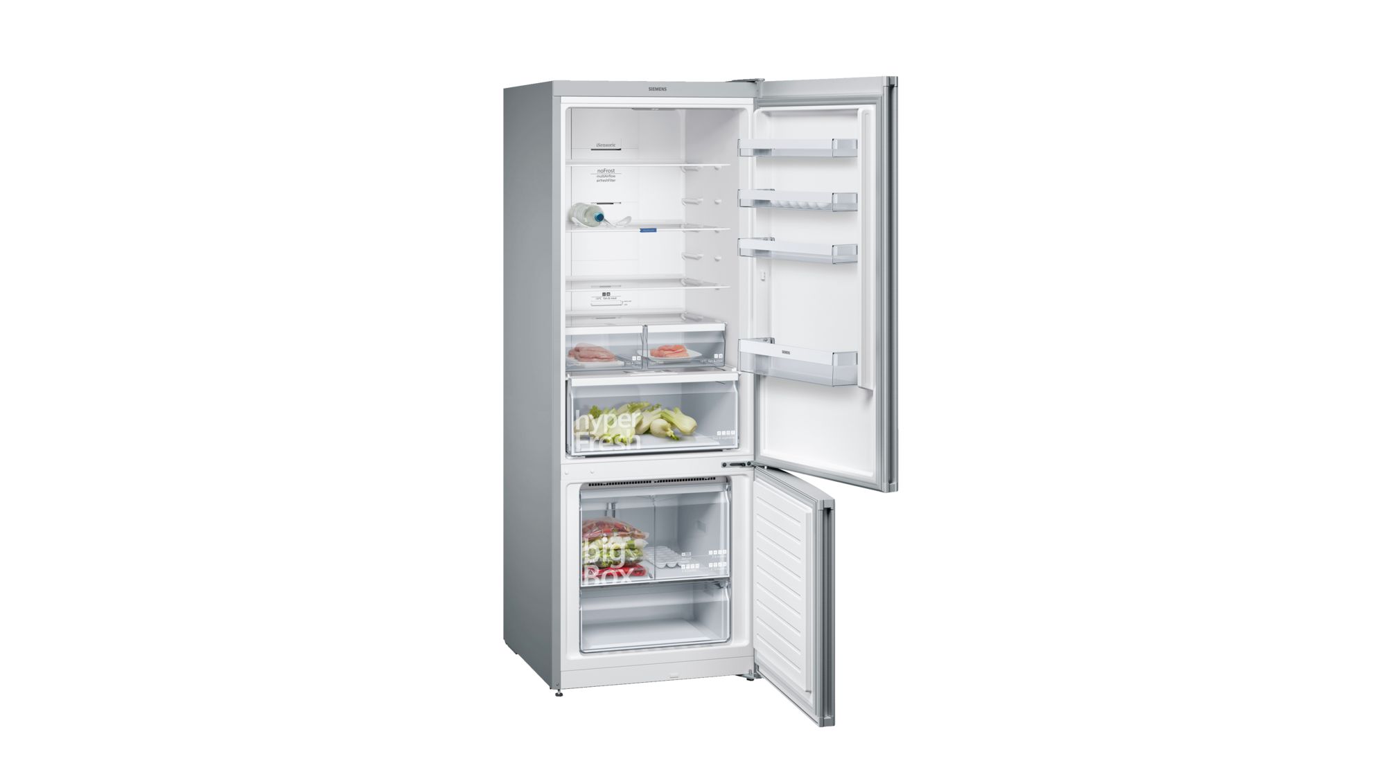 iQ300 Alttan Donduruculu Buzdolabı 70 cm, Kolay temizlenebilir Inox